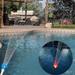 Magic Pool Fountain Water Powered Swimming Pool Fountain w/ Multicolor LED Bulb - 1