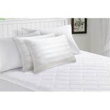 Alwyn Home Basanti Gel Memory Foam Firm Support Pillow Gel Memory Foam/100% Cotton in White | 6 H x 36 W x 20 D in | Wayfair