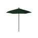 Arlmont & Co. 7.5 Ft. Woodgrain Market Patio Commerical Umbrella Fiberglass Ribs In Sunbrella Metal | 96 H x 90 W x 90 D in | Wayfair