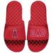 Men's ISlide Red Los Angeles Angels Dad Slide Sandals