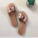 Kate Spade Shoes | Kate Spade | Canvas Bow Slip On Espadrille Shoe | Color: Purple/Tan | Size: 8.5