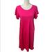 Anthropologie Dresses | Anthropologie T.La Pink Size Small Midi T-Shirt Dress. | Color: Pink | Size: S