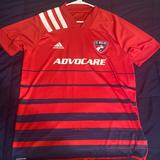 Adidas Shirts | Fc Dallas Jersey | Color: Red | Size: L