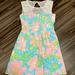 Lilly Pulitzer Dresses | Lilly Pulitzer Dress | Color: Blue/Pink | Size: 4