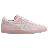 PUMA Girls PUMA Suede LOL Kitty - Girls' Grade School Basketball Shoes Pink/Pink Size 5.5