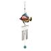 Transpac Metal 31.50" Multicolor Spring Tropical Fish Windchime