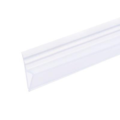 Frameless Glass Shower Door Sweep 177.17" for 1/4"(6mm) Glass H-Type Seal Strip - Translucent