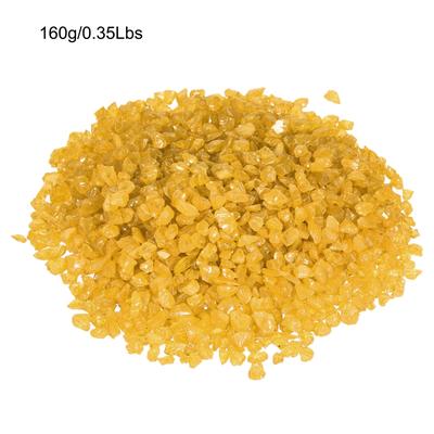 Decorative Glass Gravel 160g/0.35Lbs Irregular Rock Sand Stone