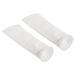 2pcs 4" Ring Filter Socks, 75 Micron Mesh Bags Pool Skimmer Basket, White