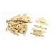 Jewelry Box Case Latches Hasp Catch Lock Gold Tone 38x24x3mm 10pcs - Gold Tone