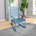 wooden porch rocker chair