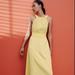 Zara Dresses | New Beautiful Summer Cotton Yellow Dress Zara Beach Perfect Summer Dress | Color: Yellow | Size: S