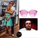 Gucci Accessories | Authentic Gucci Sunglasses Barbie Pink Oversized Round Iconic Celebrity Retro | Color: Pink | Size: Os