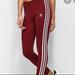 Adidas Pants & Jumpsuits | Adidas Three-Stripe Trefoil Cotton Leggings/Tights | Color: Red | Size: S