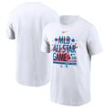 Men's Nike White 2022 MLB All-Star Game Essential T-Shirt
