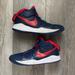 Nike Shoes | Boys Nike Team Hustle Navy & Red | Color: Blue/Red | Size: 3b