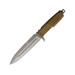 Extrema Ratio Contact Fixed Blade HCS Knife 6.38" stonewash finish Bohler N690 stainless blade Hybrid Coyote Sage Forprene handle 0215HCS