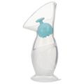 Dr. Talbot's Nuby - Einteilige Manuelle Silikon-Milchpumpe - Handmilchpumpe aus weichem Silikon für optimalen Komfort - 120ml - BPA-frei