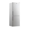 Hoover HOCE4T618ESK Freestanding Fridge Freezer, Total No Frost, 60cm Wide, 341 Litre Capacity, Reversible Door, Rapid Cool Function, Electronic Interface, LED Lighting - Silver