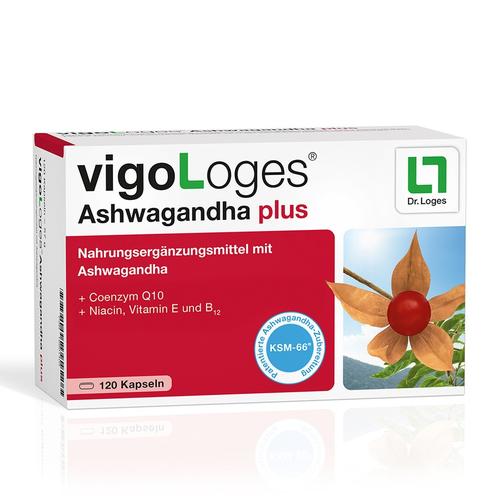 Dr. Loges – VIGOLOGES Ashwagandha plus Kapseln Mineralstoffe