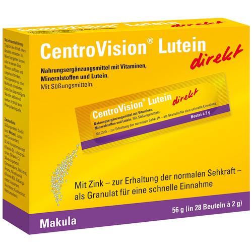 Centrovision – CentroVision® Lutein direkt 84 Beutel Mineralstoffe