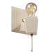 Justice Design Group American Classics 7 Inch Wall Sconce - CER-7011-MAT-BRSS