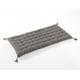 Matelas de sol avec pompons Kalas Granit