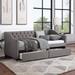 Merax Upholstered Twin Daybed with 2 Drawers