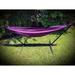 Premium Brazilian Style Double Hammock with Universal Stand - Bed: 7.9' x 5.25'
