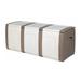 Homeplast Blanket Chest Plastic & Acrylic in Brown | 22.44 H x 54.33 W x 21.25 D in | Wayfair A00532B