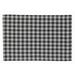 Gracie Oaks Kotomi Set Of 4 Cotton Buffalo Check Plaid Placemats Cotton in Gray/White | 19 W x 18 D in | Wayfair 970B95CC1ADE483C9281698E4632CF08