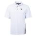 Men's Cutter & Buck White Jacksonville Jaguars Big Tall Virtue Eco Pique Tile Polo