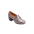 Wide Width Women's The Maya Slip On Shootie by Comfortview in Gunmetal (Size 7 1/2 W)