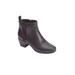 Extra Wide Width Women's The Ingrid Bootie by Comfortview in Black (Size 9 WW)