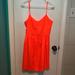 J. Crew Dresses | Neon Orange J Crew Mini Dress | Color: Orange | Size: 8