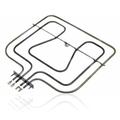 SPARES2GO Oven Grill Element compatible with Zanussi 1650W Top Grill Oven Twin 230V
