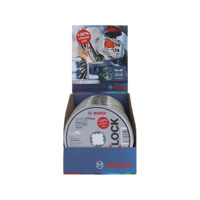 Bosch - Professional x-lock Trennsch.Dose10x125,1mm Std Inox (2608619267)