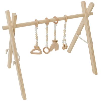 Poppyseed Play Wooden Baby Gym - Natural / Natural Wood Toys