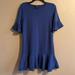 Polo By Ralph Lauren Dresses | Big Girls Polo Ralph Lauren Size Xl 16 Blue, Bell Sleeve Flounce, Stretch Dress | Color: Blue | Size: 16g