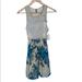 Free People Dresses | Free People Dreamy Blue Floral Crochet Boho Dress Nwt Size S | Color: Blue | Size: S