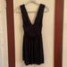 Free People Dresses | Free People Intimately Black Empire Waist Mini Dress Xs | Color: Black | Size: Xs