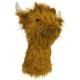 Daphne's Headcovers - Highland Cow Animal Character Headcovers for Golf Clubs