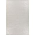 White 90 x 60 x 0.25 in Indoor Area Rug - Chandra Rugs Tasha Hand-Woven Gray Area Rug Silk | 90 H x 60 W x 0.25 D in | Wayfair TAS37302-576