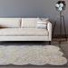 Gray/White 120 x 96 x 0.75 in Indoor Area Rug - Chandra Rugs Stella Gray/Cream Area Rug Wool, Cotton | 120 H x 96 W x 0.75 D in | Wayfair