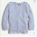 J. Crew Tops | Jcrew Tie Back Top In Striped Mariner Clothes | Color: Blue/White | Size: S
