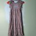 Free People Dresses | Intimately Free People Gray Purple Lace Dress Size S New | Color: Gray/Purple | Size: S