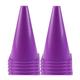 9 Inch Soccer Sports Cone Training Traffic Cone, Traffic Safety Cone Sign Sports Multifunctional Plastic Training Cone (Color : Purple, Size : 10 Pack)