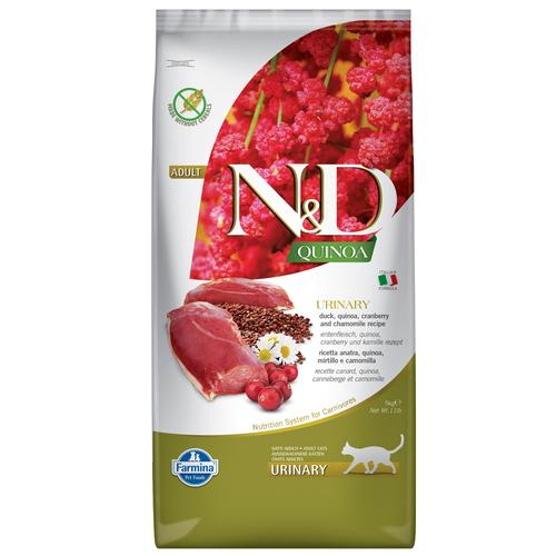 Farmina N&D Quinoa Urinary Ente, Quinoa, Cranberry & Kamille Adult - 2 x 5 kg