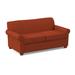 Edgecombe Furniture Finn 75" Rolled Arm Sofa Other Performance Fabrics in Red | 34 H x 75 W x 36 D in | Wayfair 94304PANTCIN03