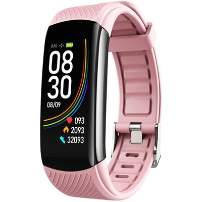 Smart Watch Blood Pressure Heart Rate Monitor Step Health Monitoring pink